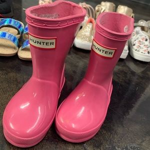 💕☔️Hunter Rain Boots💕☔️ toddler size 4
